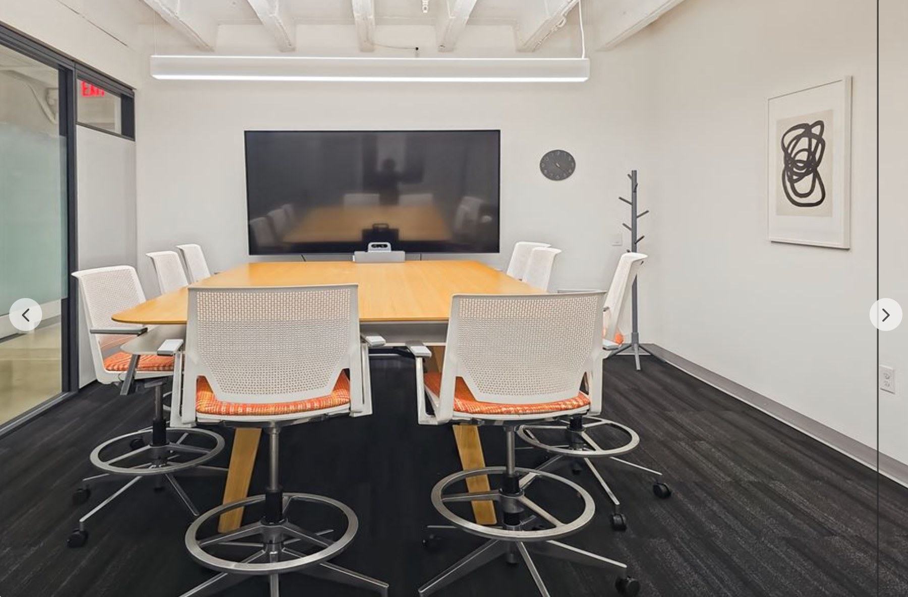Third-floor meeting room